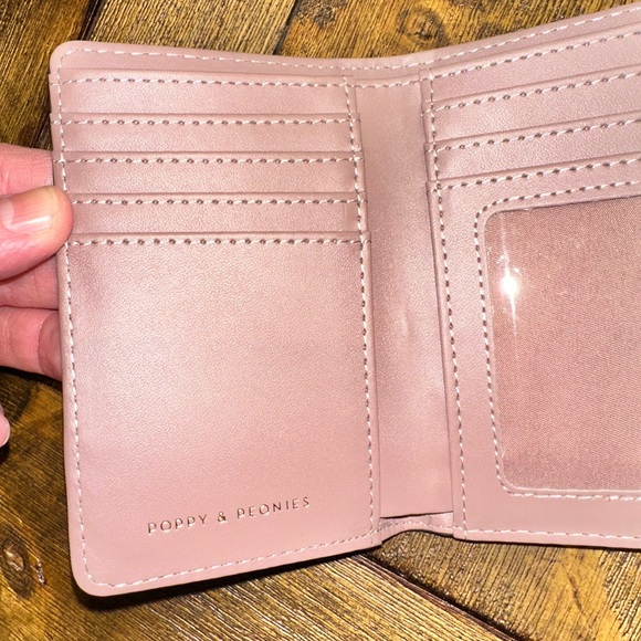 Poppy & Peonies Margaux Wallet Mauve - Picture 3 of 6